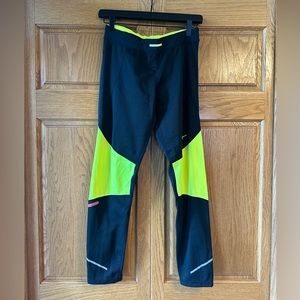 Cold weather running tights